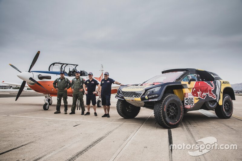Себастьян Льоб, Даніель Елена, PH Sport, після перегонів із літаком