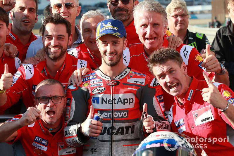 Володар поул-позиції Андреа Довіціозо, Ducati Team