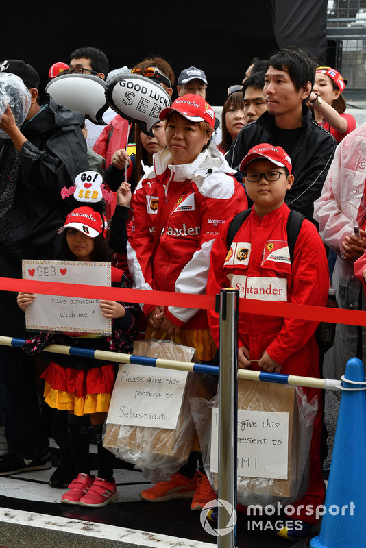 Sebastian Vettel, Ferrari fans