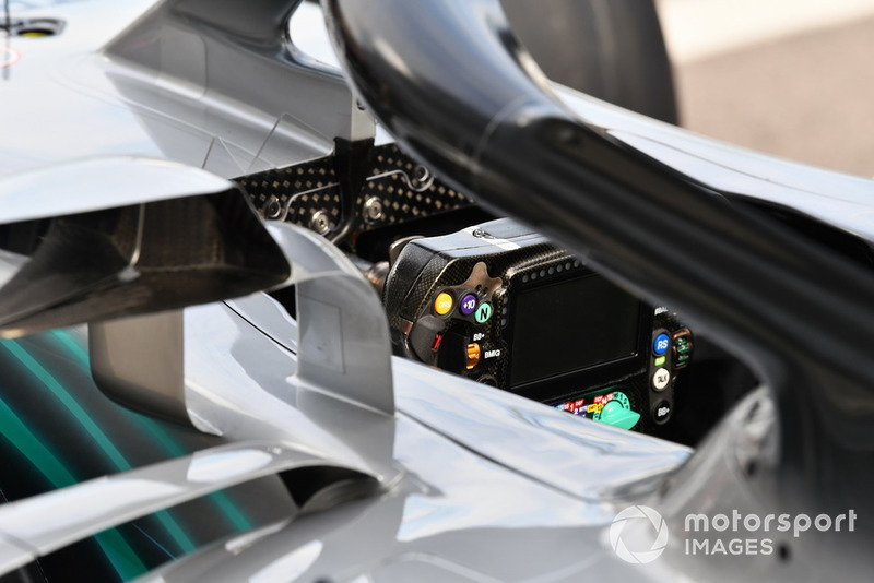 Un volant de Mercedes-AMG F1 W09
