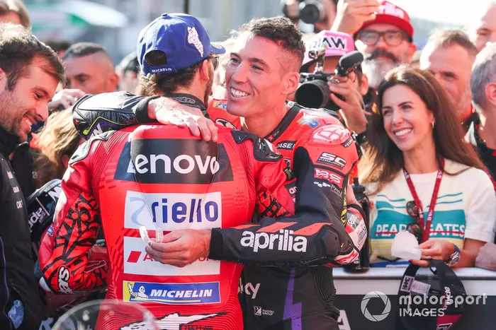 Francesco Bagnaia, Ducati Team, Aleix Espargaro, Aprilia Racing Team