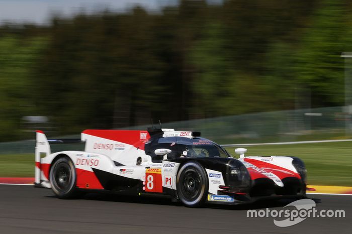 #8 Toyota Gazoo Racing Toyota TS050: Sébastien Buemi, Kazuki Nakajima, Fernando Alonso