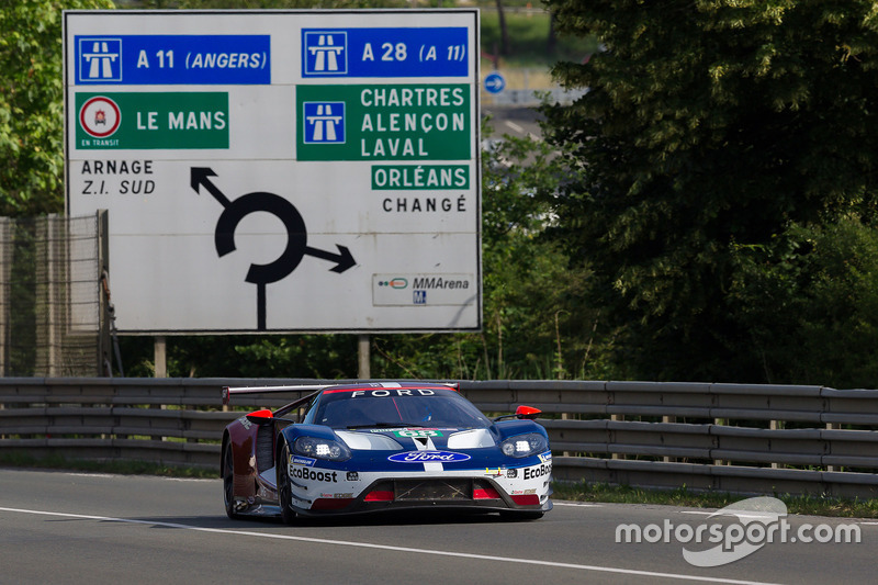 #68 Ford Chip Ganassi Racing Ford GT: Joey Hand, Dirk Müller