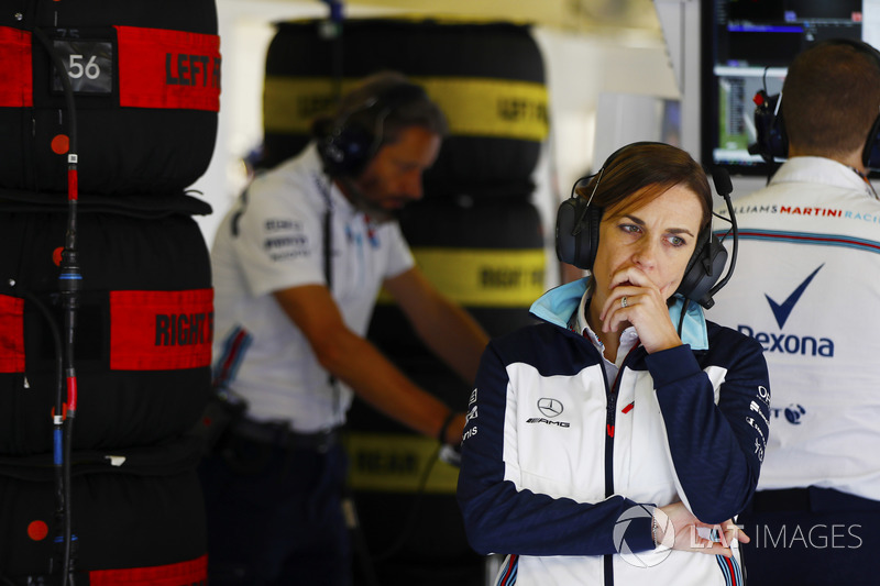 Claire Williams, Deputy Team Principal, Williams Martini Racing