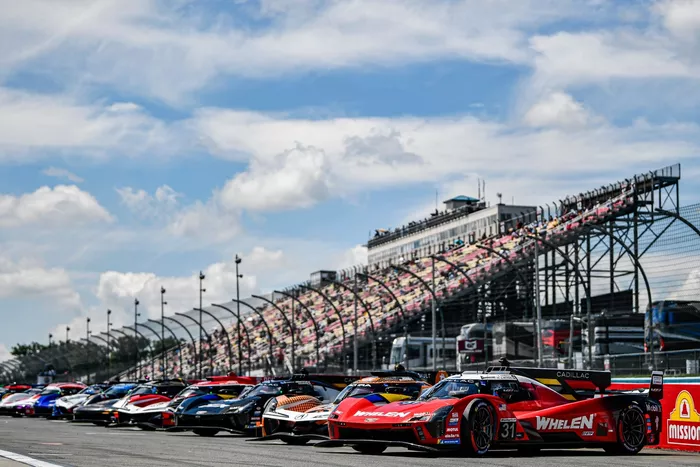 Pre-race grid