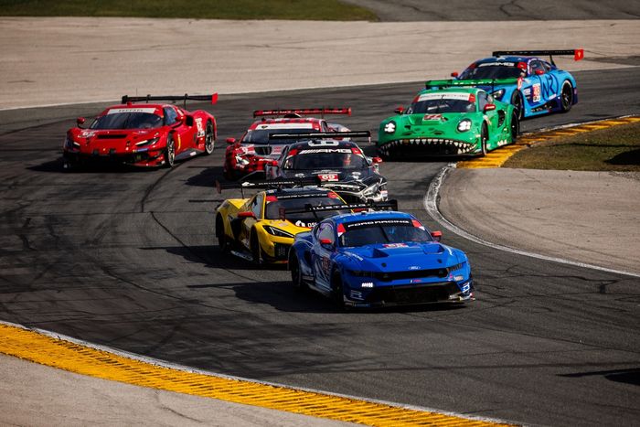 #65 Ford Multimatic Motorsports Ford Mustang GT3: Christopher Mies, Frederic Vervisch, Sebastian Priaulx