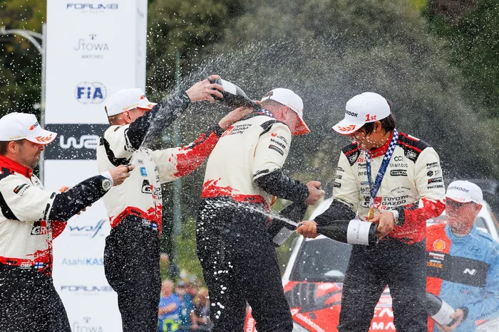 Takamoto Katsuta, Aaron Johnston, Toyota Gazoo Racing WRT, Sami Pajari, Marko Salminen, Toyota Gazoo Racing WRT2, Hayden Paddon, John Kennard, Hyundai World Rally Team