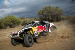 Peugeot 3008 DKR команды Peugeot Sport: Себастьен Лёб, Даниэль Элена