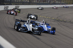 Max Chilton, Chip Ganassi Racing Honda, Scott Dixon, Chip Ganassi Racing Honda