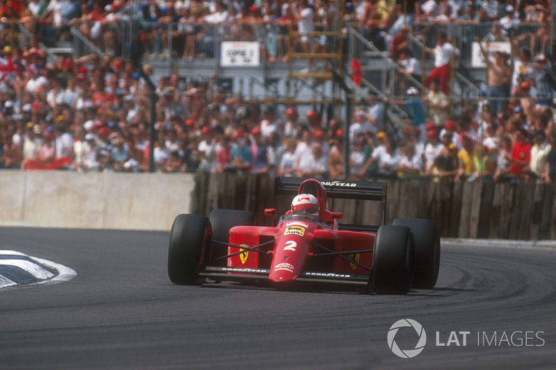 #24: Nigel Mansell, Ferrari 641, Silverstone 1990: 1:07,428