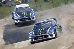 Petter Solberg, PSRX Volkswagen Sweden VW Polo GTi, Johan Kristoffersson, Volkswagen Team Sweden