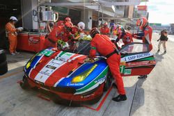 #51 AF Corse Ferrari 488 GTE: Gianmaria Bruni, James Calado