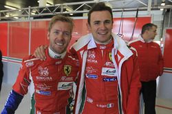 I polesitter LMGTE Pro Davide Rigon, Sam Bird, AF Corse