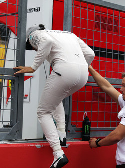 Lewis Hamilton, Mercedes AMG F1 sur la grille