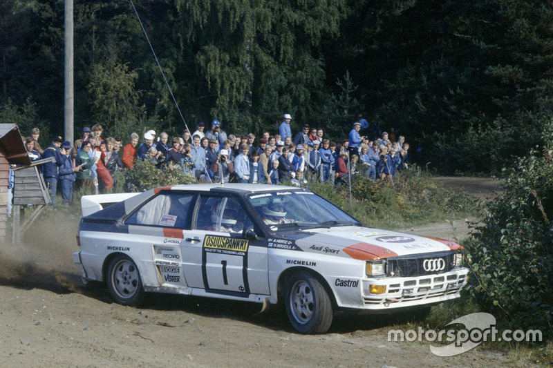 1983: Hannu Mikkola, Audi Quattro A2