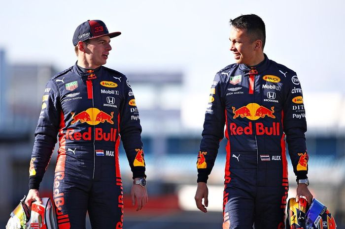 Alex Albon, Max Verstappen, Red Bull Racing