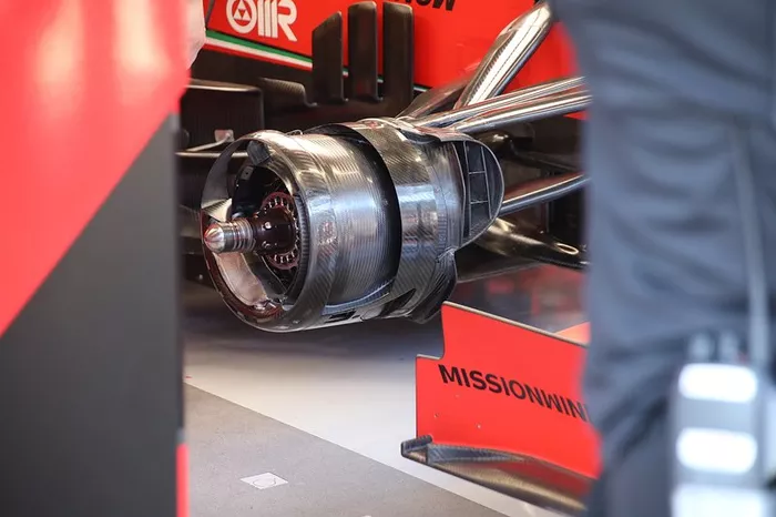 Ferrari SF1000 front brake