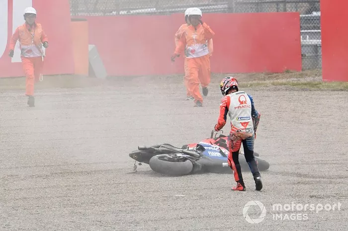 Caída de Jack Miller, Pramac Racing