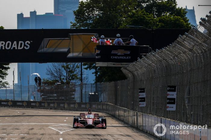 Ganador Marcus Ericsson, Chip Ganassi Racing Honda