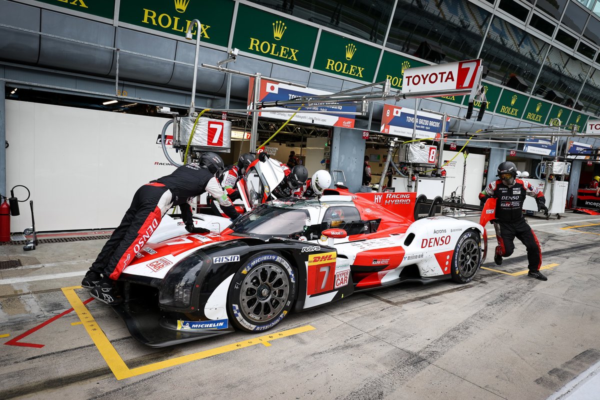 #7 Toyota Gazoo Racing Toyota GR010 - Hybrid: Mike Conway, Kamui Kobayashi, Jose Maria Lopez 