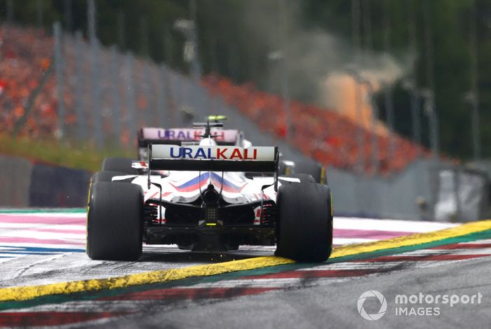 Mick Schumacher, Haas VF-21, Nikita Mazepin, Haas VF-21