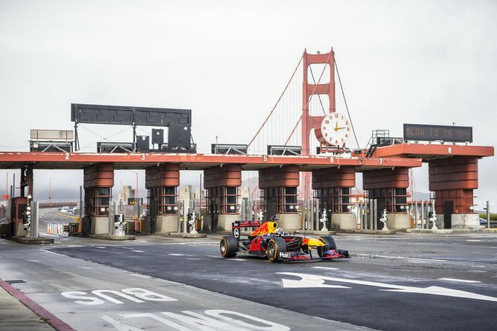 Daniel Ricciardo, Red Bull Racing en San Francisco