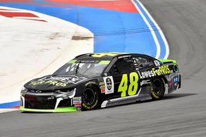 Jimmie Johnson, Hendrick Motorsports, Chevrolet Camaro Lowe's for Pros