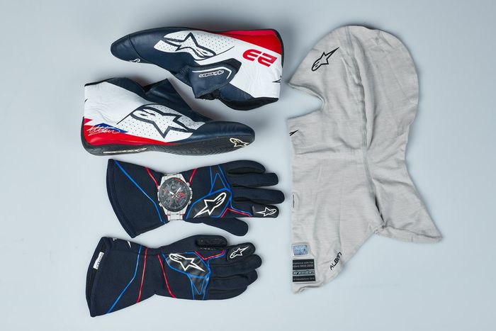 Alex Albon racesuit, Scuderia Toro Rosso