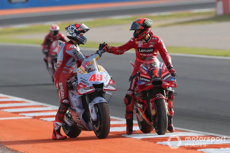Fabio Di Giannantonio, Gresini Racing, Francesco Bagnaia, Ducati Team