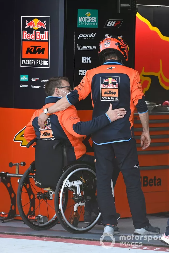 Mike Leitner, Pit Beirer, Red Bull KTM Factory Racing