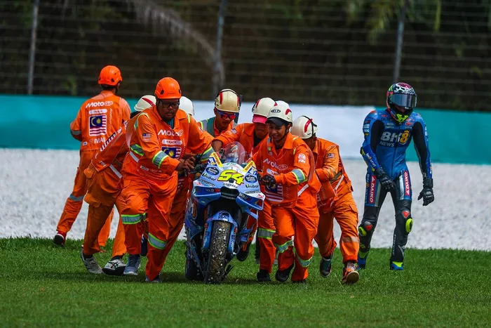 Fermin Aldeguer, Gresini Racing crash