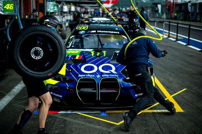 #46 Team WRT BMW M4 LMGT3: Ahmad Al Harthy, Valentino Rossi, Kelvin Van Der Linde