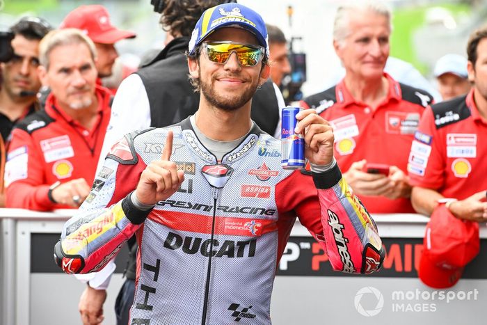 Ganador de la pole Enea Bastianini, Gresini Racing