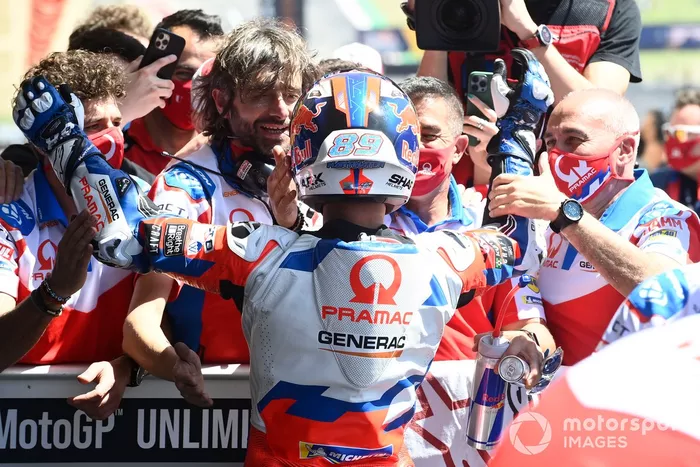 Ganador de la pole Jorge Martín, Pramac Racing