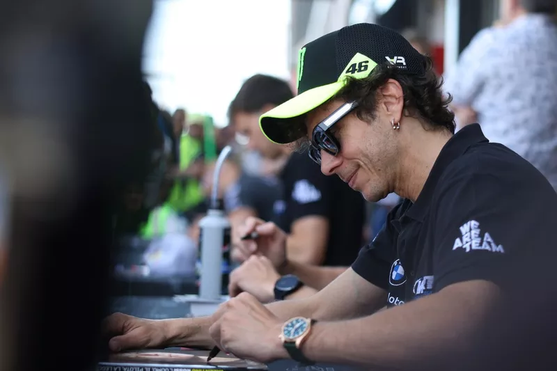 #46 Team WRT, BMW M4 GT3: Valentino Rossi