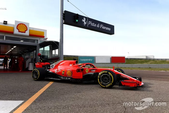 Mick Schumacher, Ferrari SF71H  