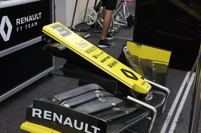 Alerón delantero del Renault R.S. 19