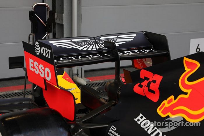 Detalle técnico de Red Bull Racing