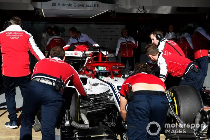 Antonio Giovinazzi, Alfa Romeo Racing C38