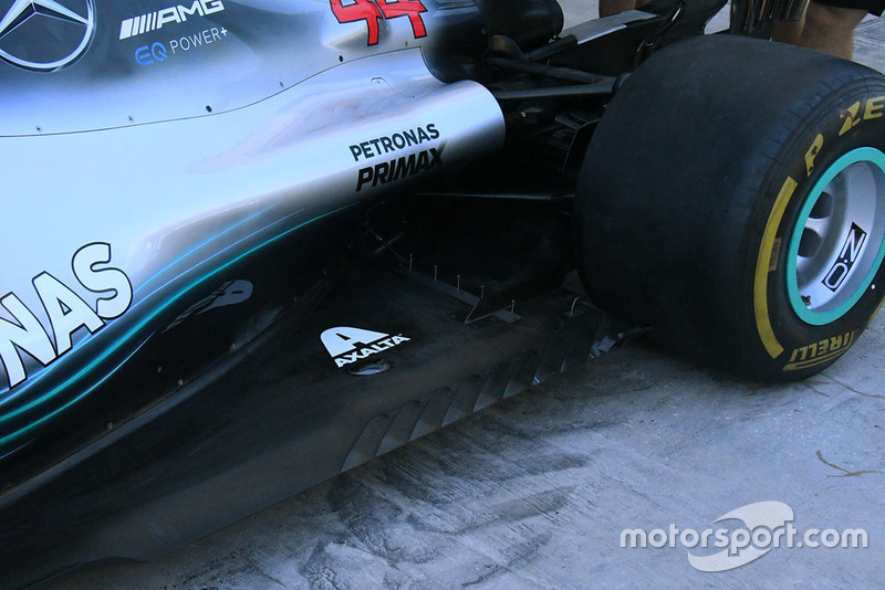 Mercedes AMG F1 W09 technical detail