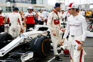Charles Leclerc, Sauber, op de grid