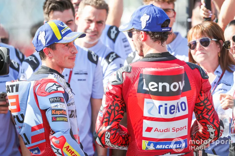 Marc Marquez, Gresini Racing, Francesco Bagnaia, Equipa Ducati