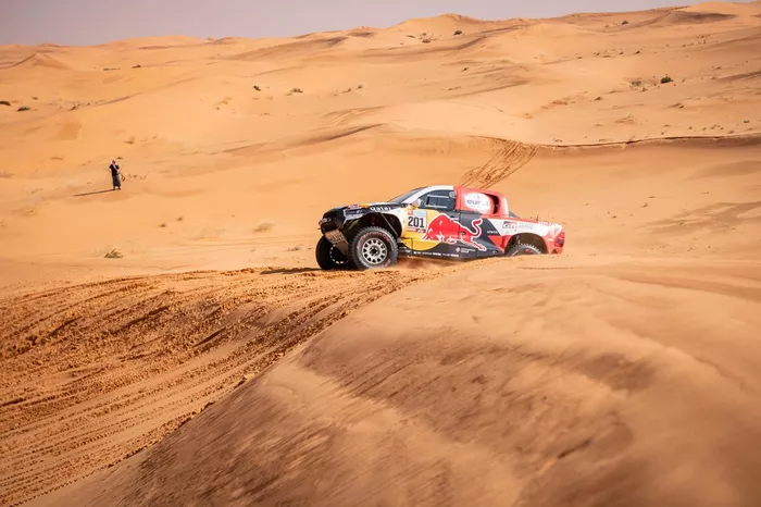 #201 Toyota Gazoo Racing Toyota: Nasser Al-Attiyah, Matthieu Baumel