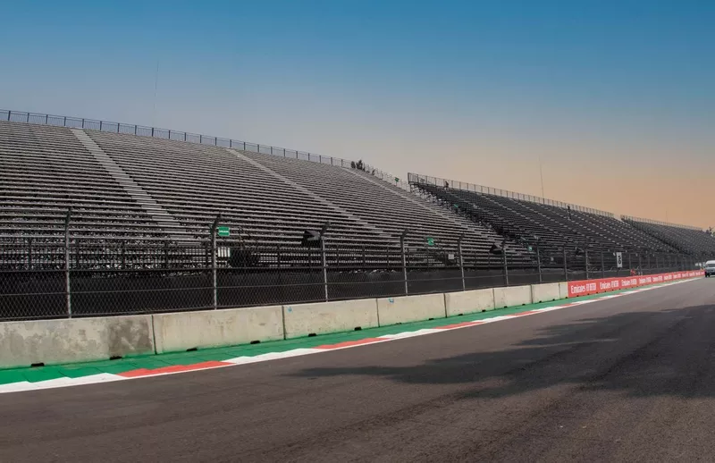 Preparaciones del Autódromo Hermanos Rodríguez para el GP de México de F1