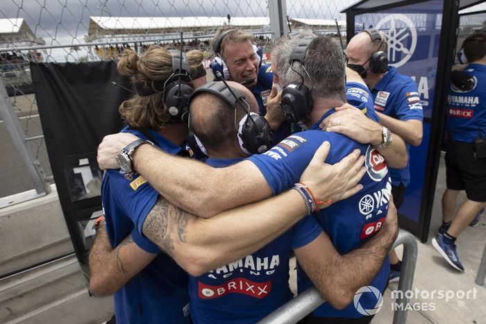 Team Pata Yamaha celebra el mundial, Paul Denning