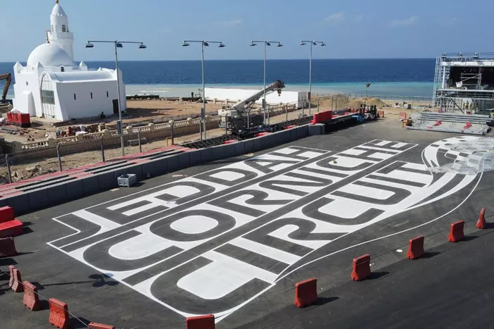 Panoramica del Jeddah Street Circuit