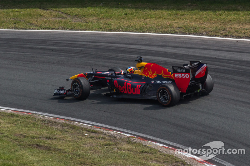 Daniel Ricciardo, RB7 lors des Jumbo Racing Days