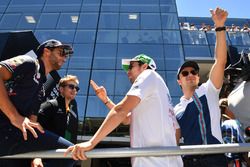 Daniel Ricciardo, Red Bull Racing and Sergio Perez, Sahara Force India and Felipe Massa, Williams on