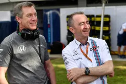 Tim Goss, McLaren Technical Director, Paddy Lowe, Williams Shareholder ve Technical Director