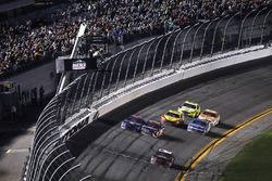 Austin Dillon, Richard Childress Racing Chevrolet Camaro, checkered flag, win